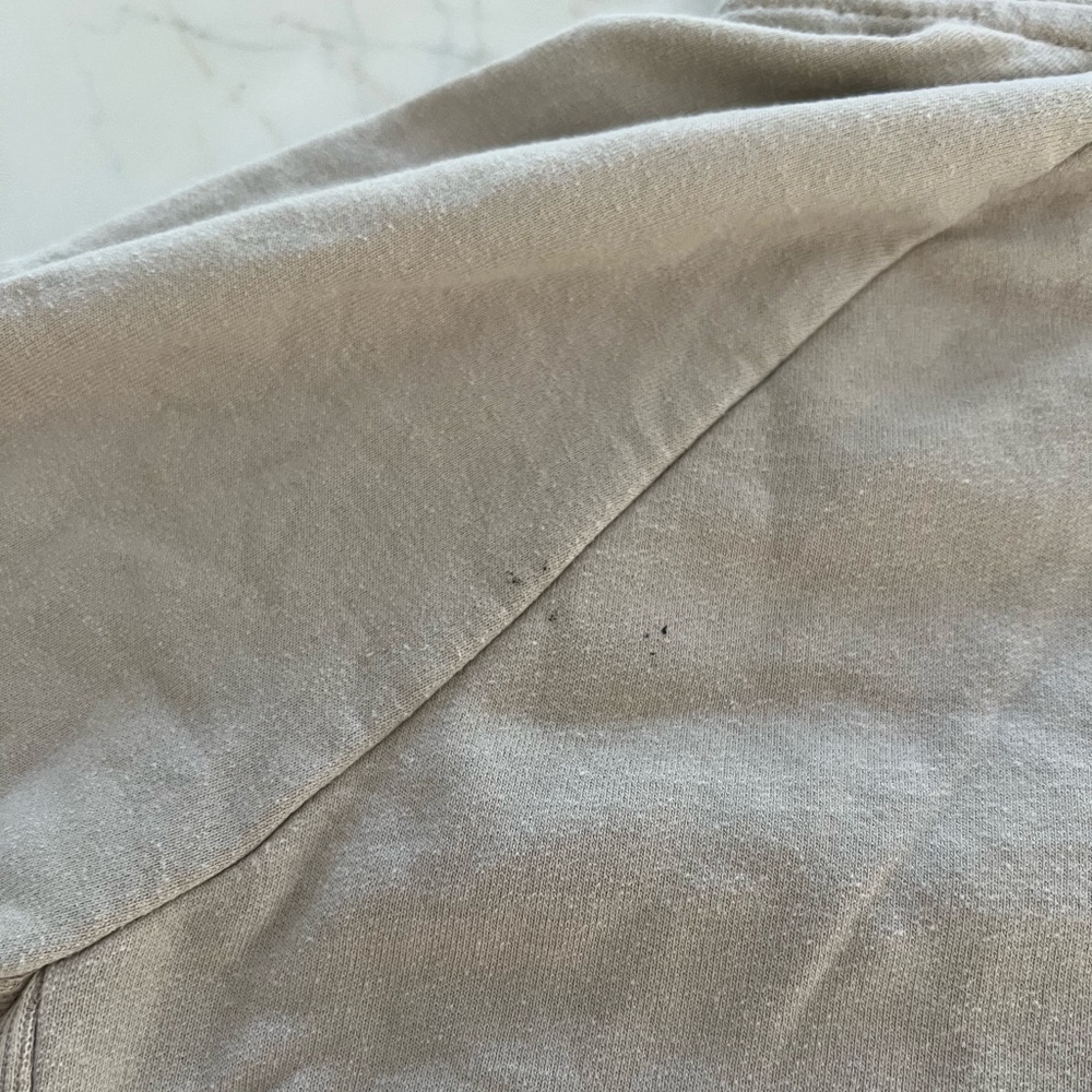 GYMSHARK BEIGE TONE CROPPED SWEATSHIRT HOODIE SIZE XS - Picture 13 of 14